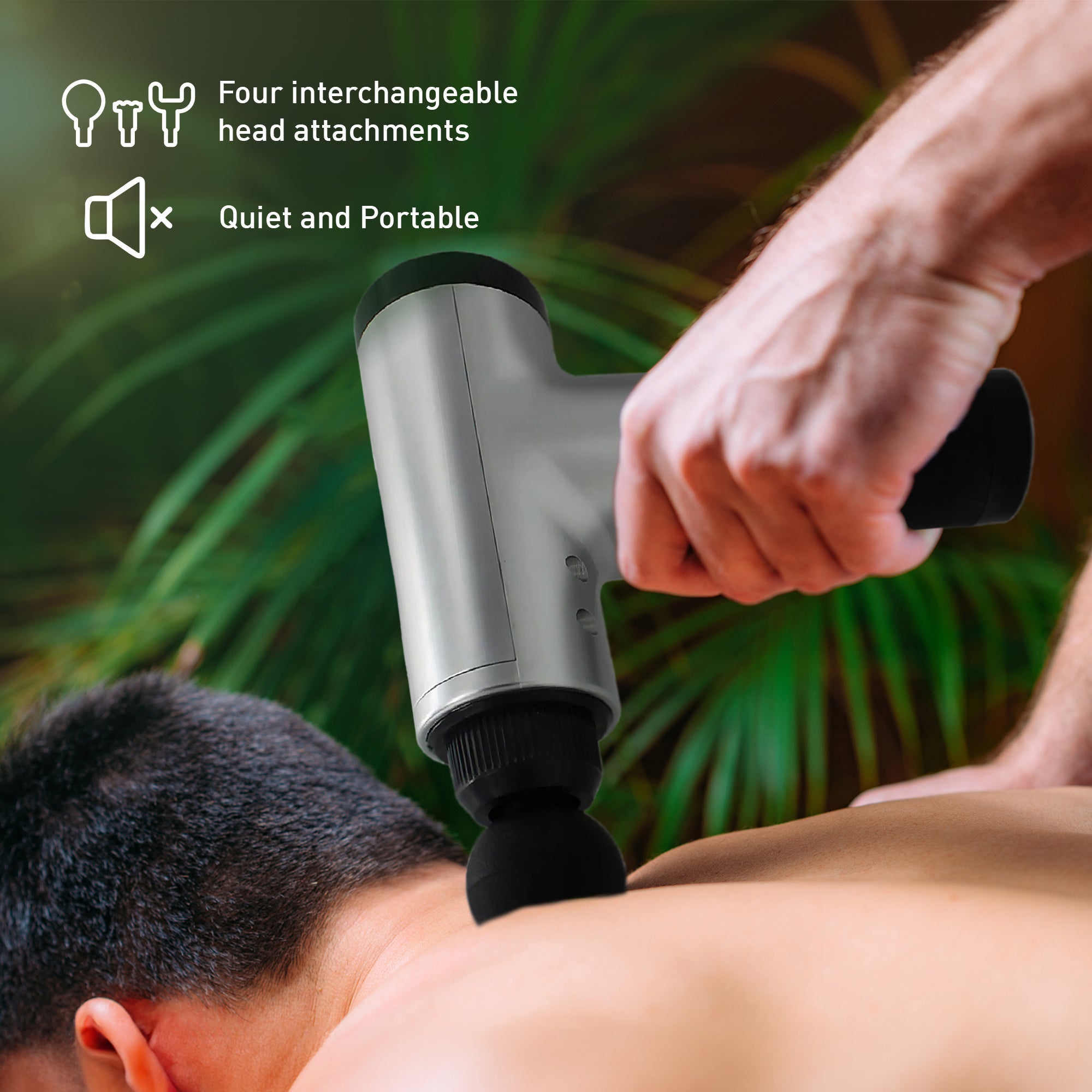 Adjustable Posture Corrector & Professional Massage Gun
