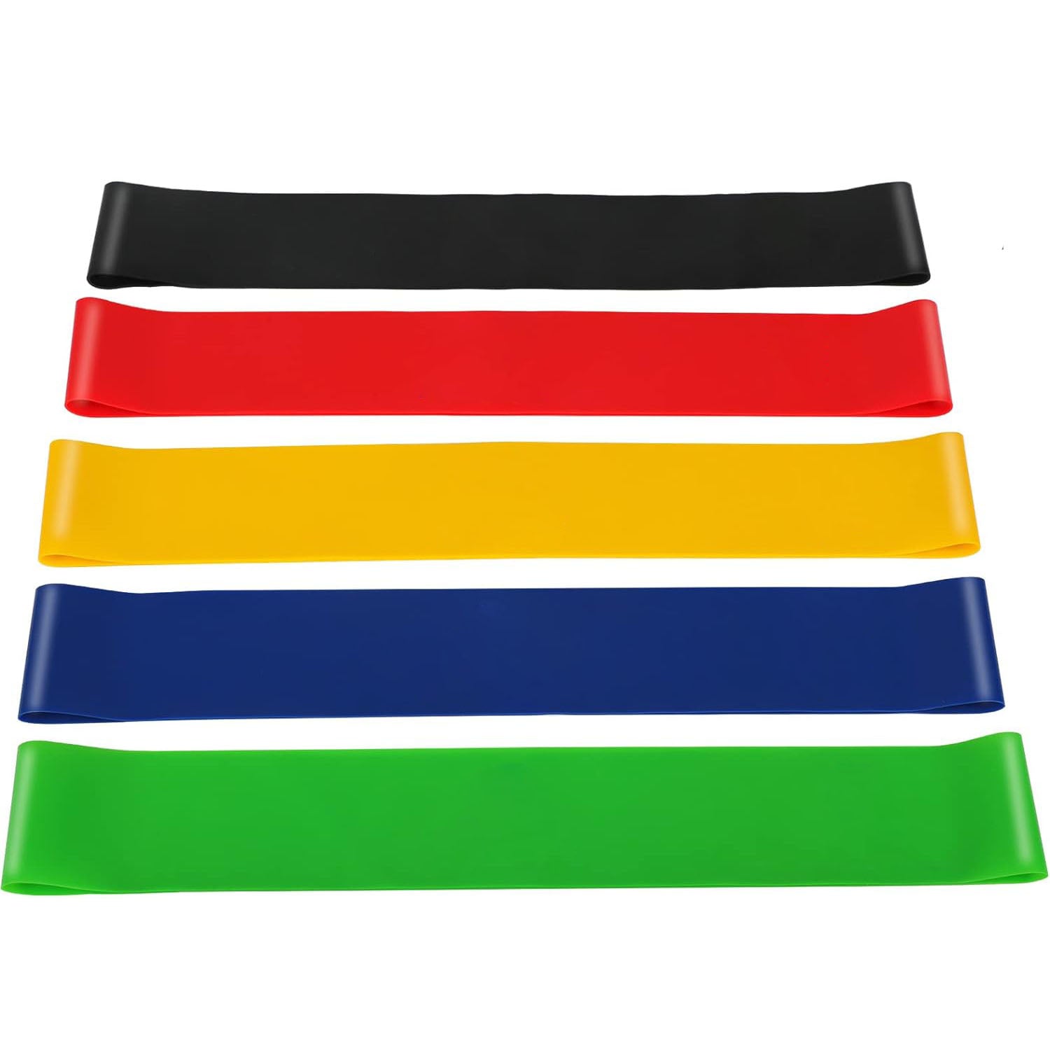 NNEDSZ 5 Pcs Resistance Bands Exercise Bands Resistance Bands Set Workout Bands Leg Yoga Bands